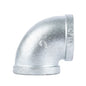 2 in. Galvanized Iron 90 Degree Elbow PIPE DECOR