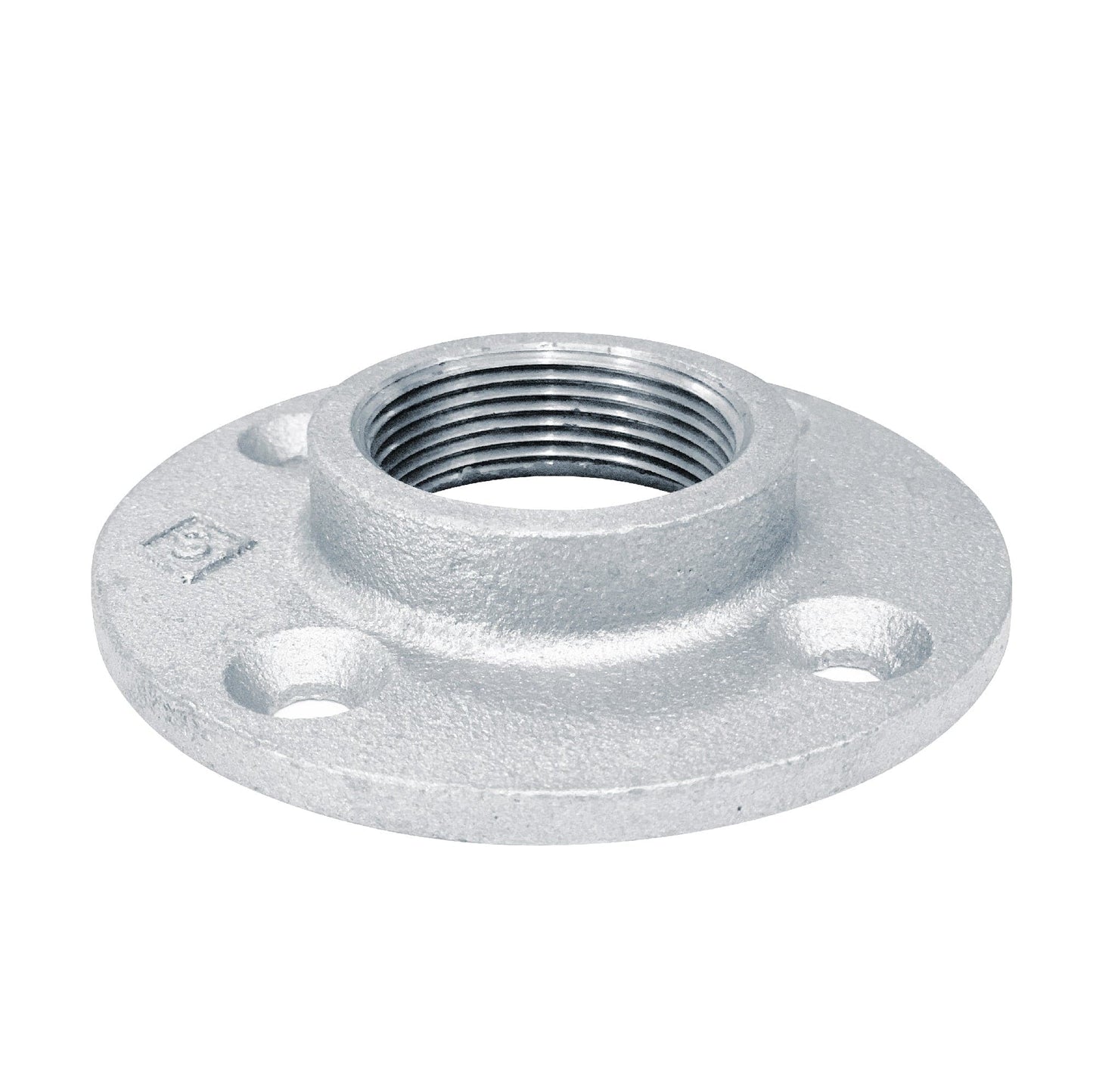 1 1/4 in.  Galvanized Iron Floor Flange PIPE DECOR