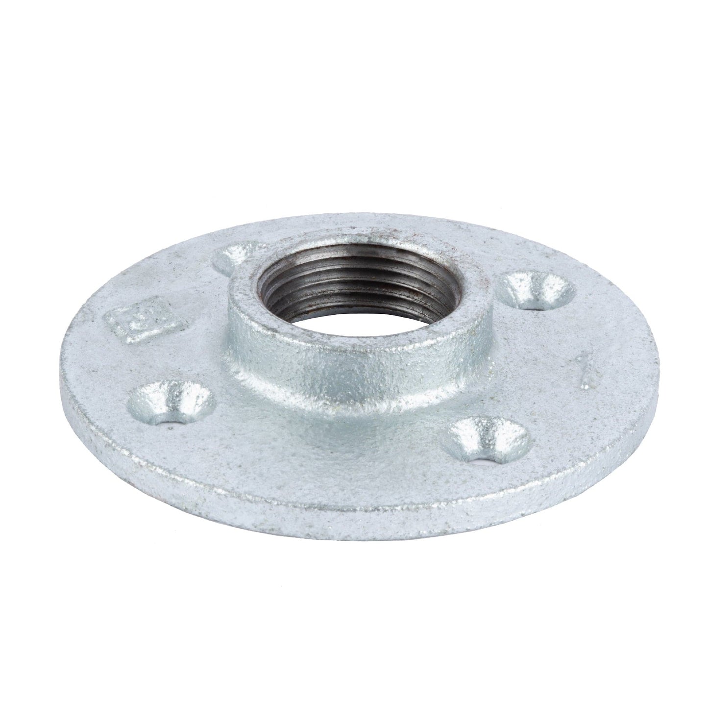 1 in. Galvanized Iron Floor Flange PIPE DECOR
