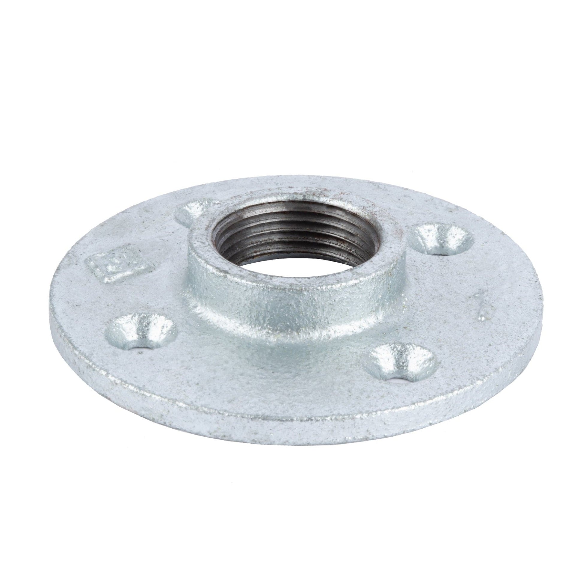 1 in. Galvanized Iron Floor Flange PIPE DECOR
