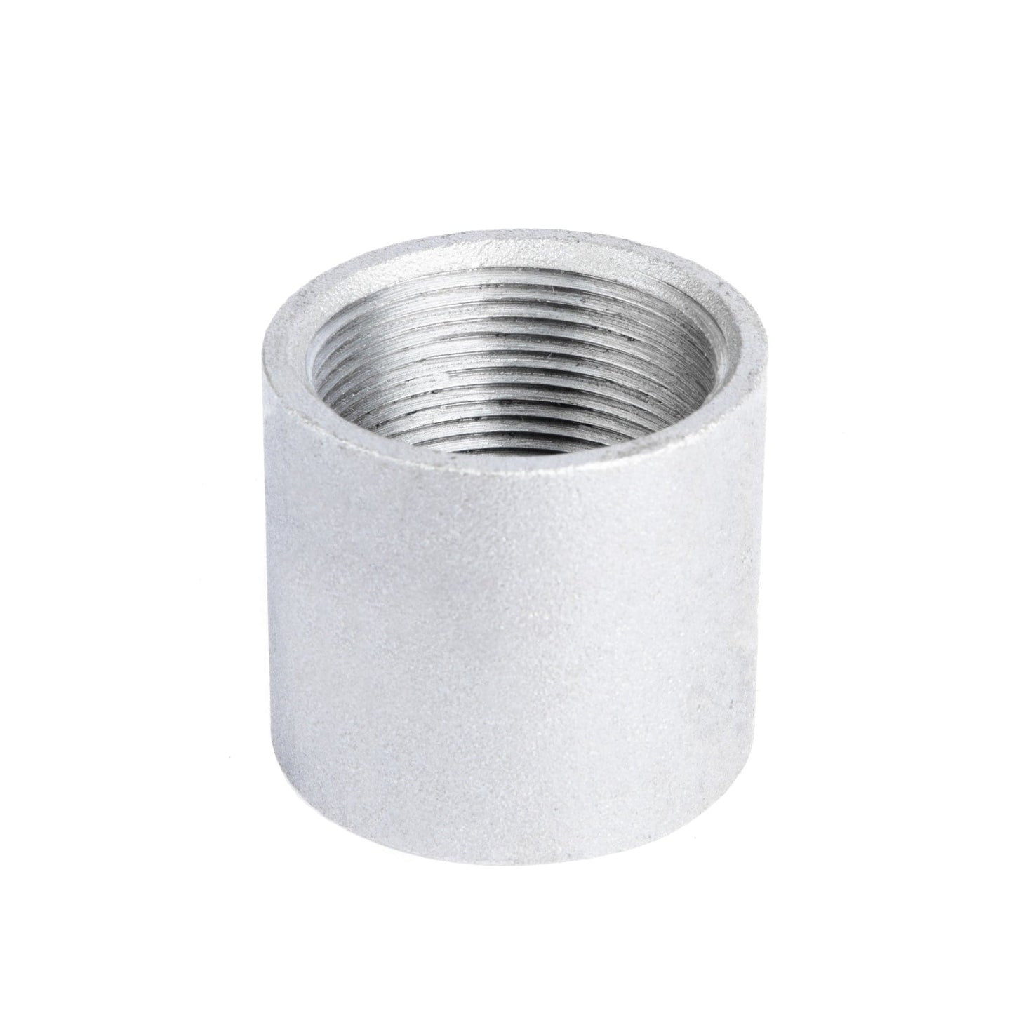 1 1/2 in. Galvanized Steel Merchant Coupling PIPE DECOR