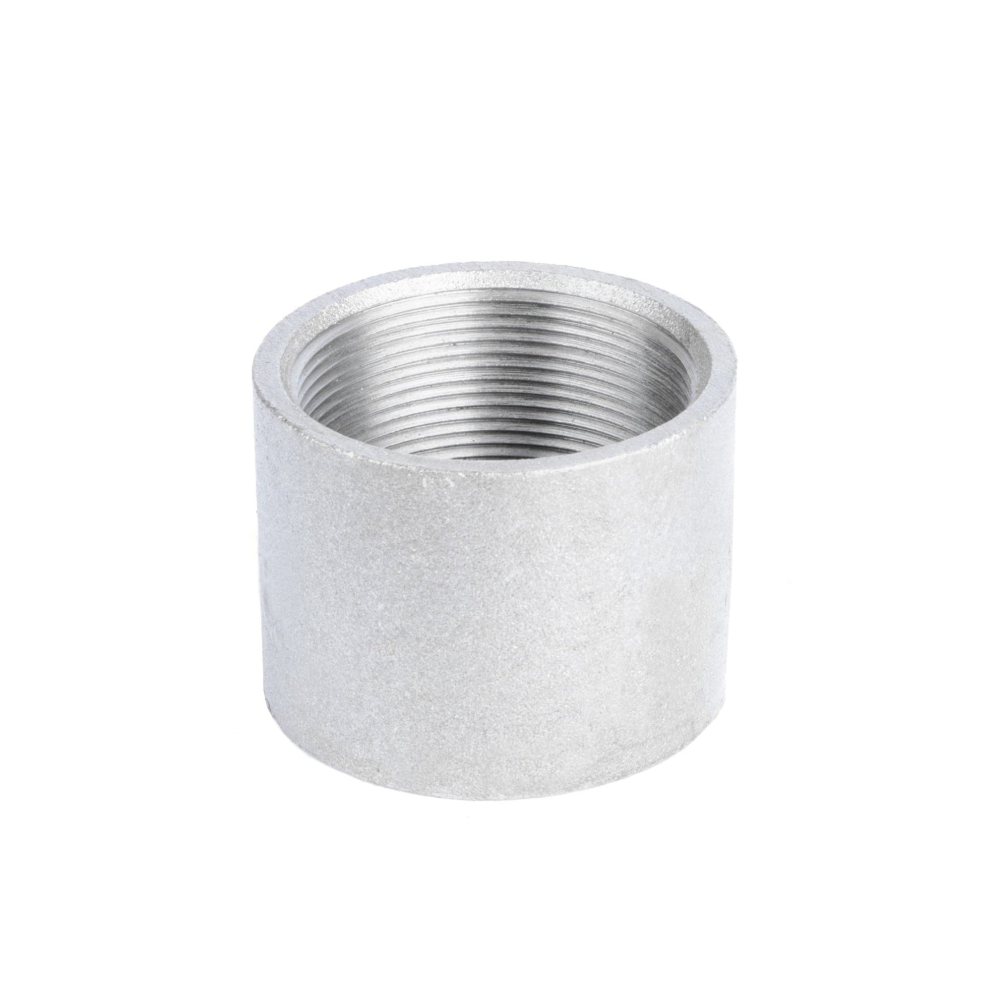 2 in. Galvanized Steel Merchant Coupling PIPE DECOR