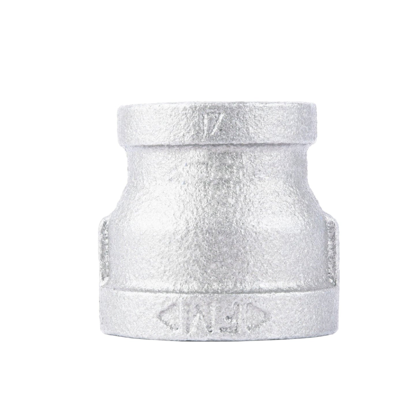 1 1/4 in. x 1 in. Galvanized Iron Reducing Coupling PIPE DECOR