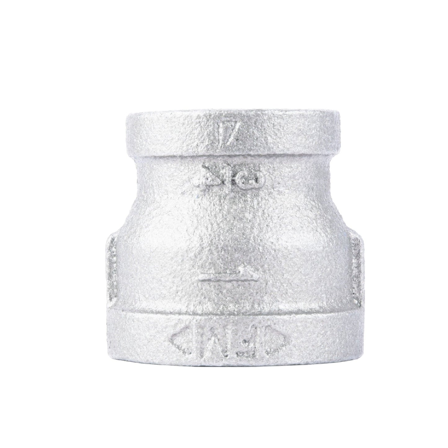 1 in. x 3/4 in. Galvanized Iron Reducing Coupling PIPE DECOR