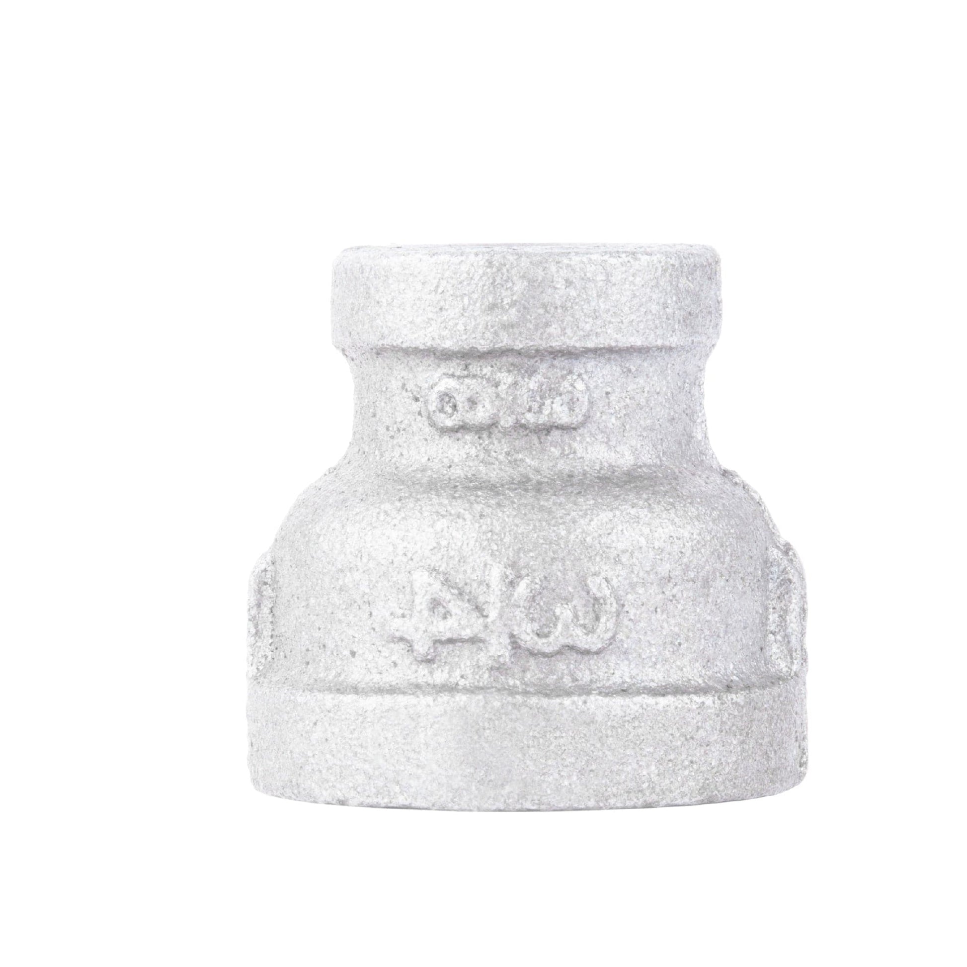 3/4 in. x 3/8 in. Galvanized Iron Reducing Coupling PIPE DECOR