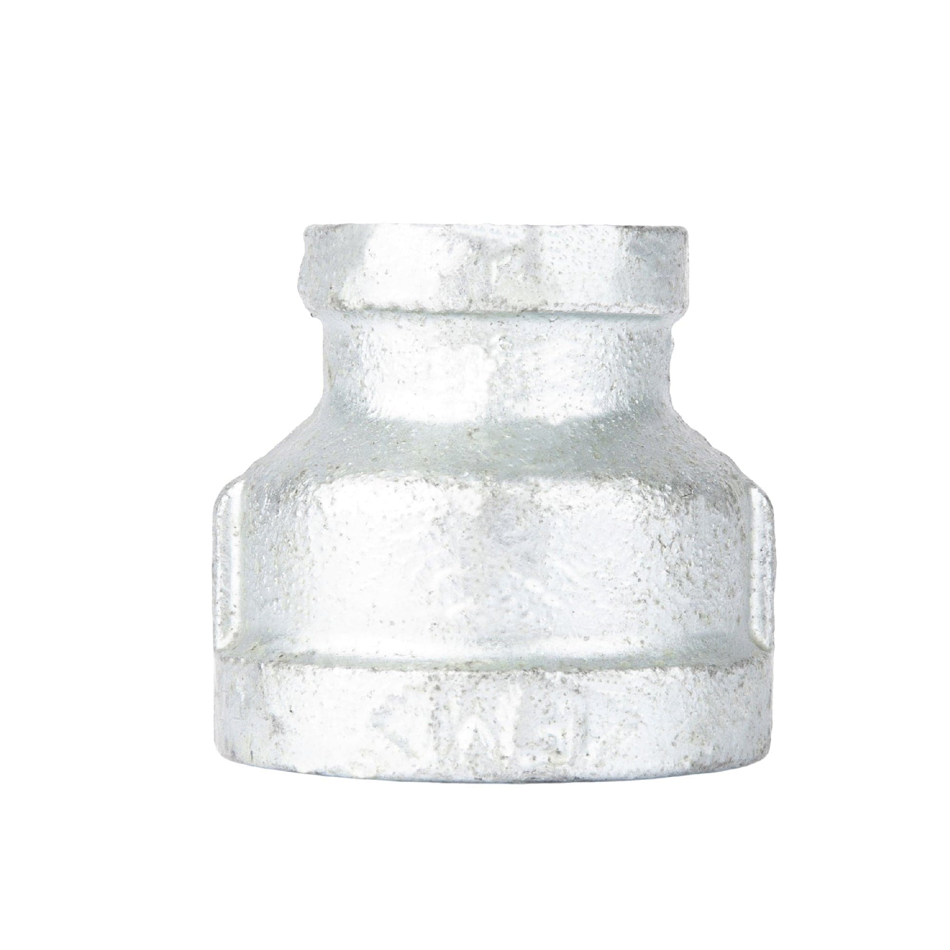 1 in. x  3/8 in. Galvanized Iron Reducing Coupling PIPE DECOR