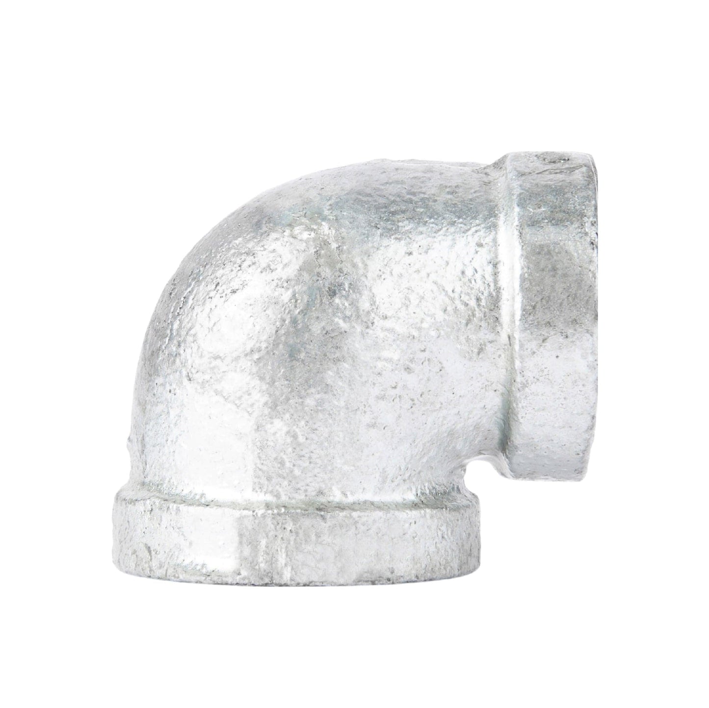 1 1/2 in. x 1 1/4 in. Galvanized Iron Reducing Elbow PIPE DECOR