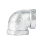1 1/2 in. x 1 1/4 in. Galvanized Iron Reducing Elbow PIPE DECOR