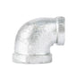 1 1/2 in. x 1 in. Galvanized Iron Reducing Elbow PIPE DECOR