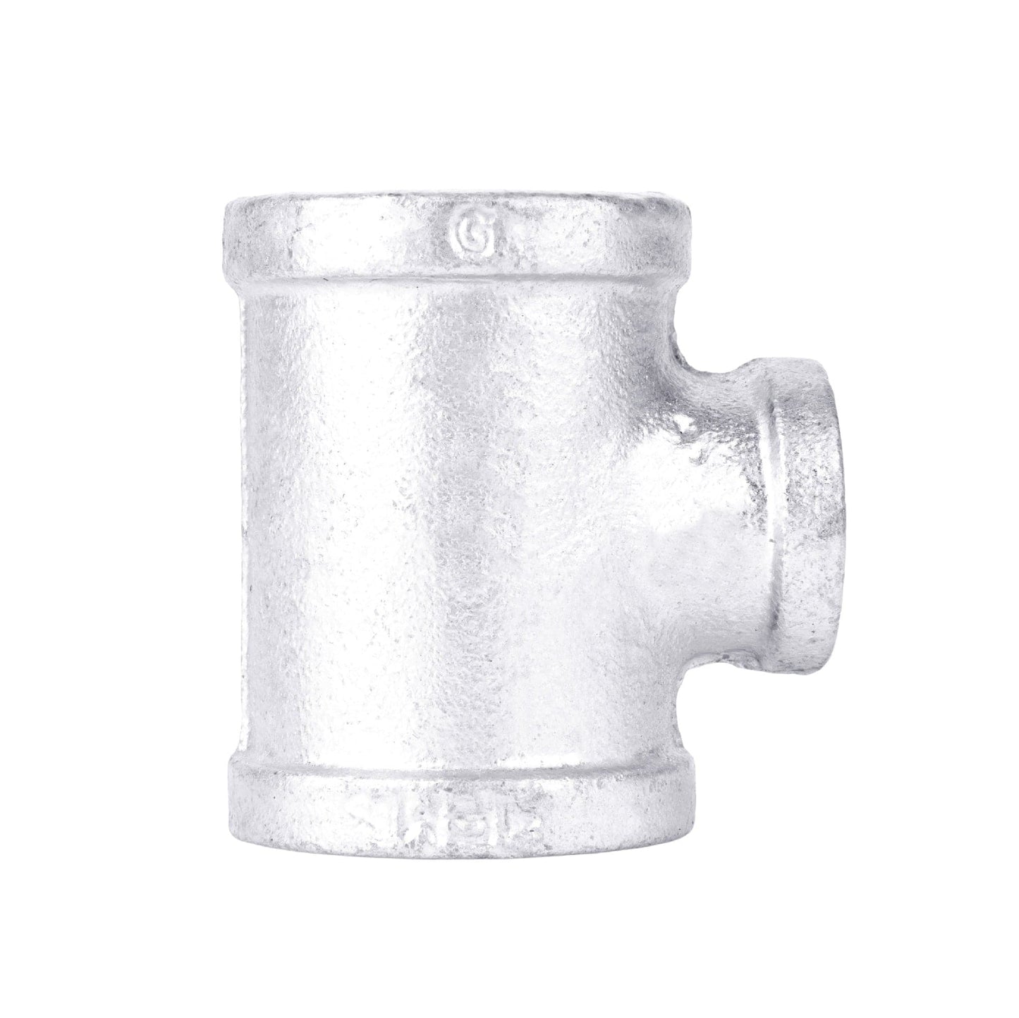 1 in. x 1 in. x 3/4 in. Galvanized Reducing Tee PIPE DECOR