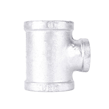 1 in. x 1 in. x 3/4 in. Galvanized Reducing Tee PIPE DECOR