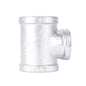 2 in. x 2 in. x 1 1/4 in. Galvanized Iron Reducing Tee PIPE DECOR