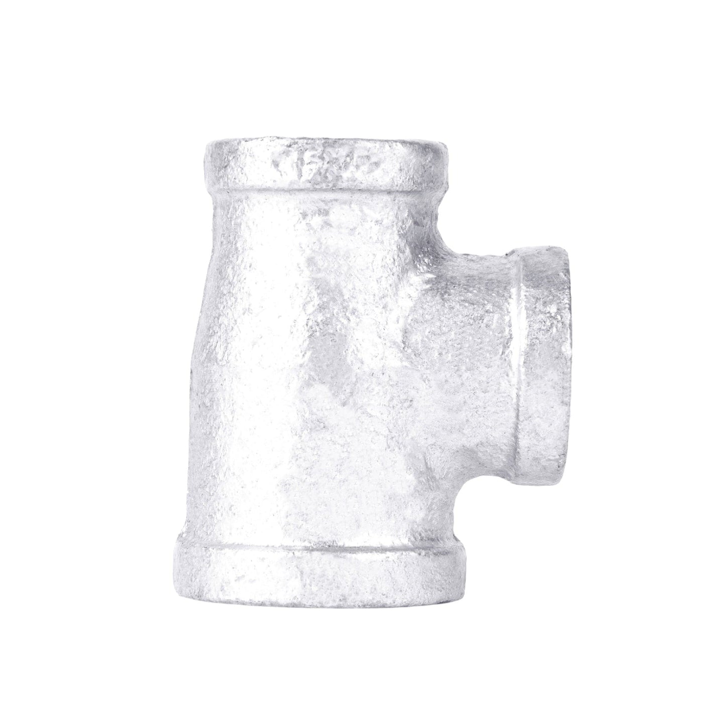 3/4 in. x 1/2 in. x 3/4 in. Galvanized Reducing Tee PIPE DECOR