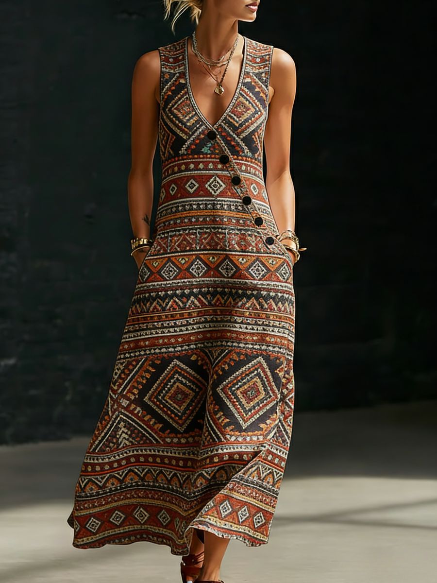 Women’s V-Neck Cross-Over Shirt and Wide-Leg Pants Set FitiqueFit