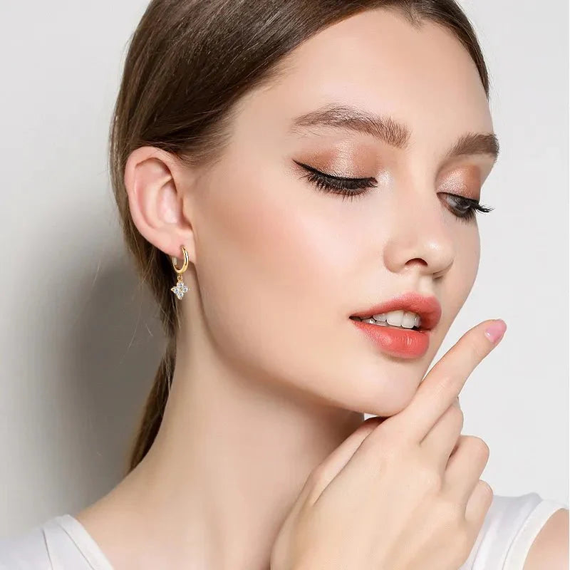 LustraDrop Earrings Ivory Embers