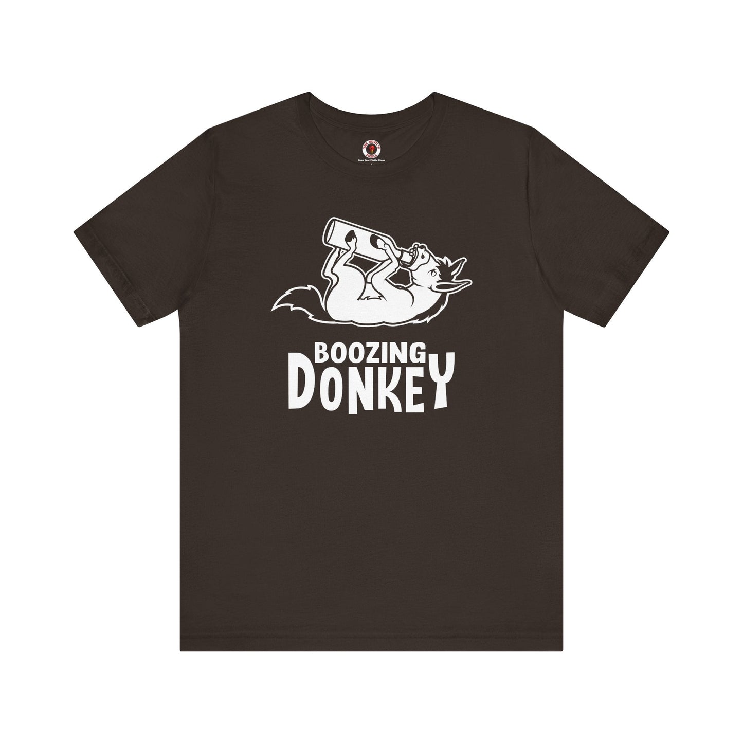 Boozing Donkey T-Shirt The Devil's Pickle