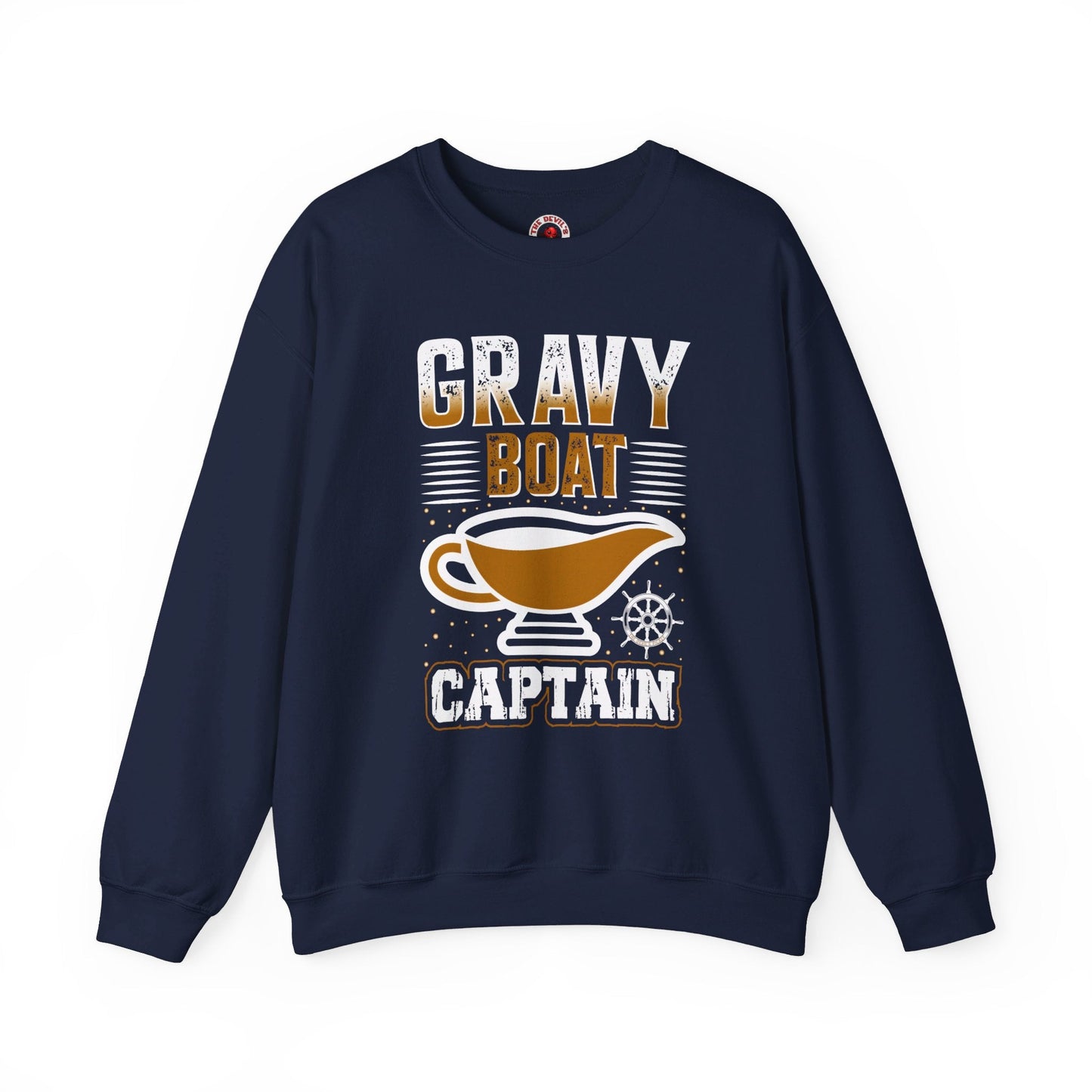 Gravy Boat Captain Crewneck Sweatshirt The Devil's Pickle