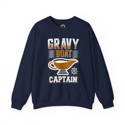 Gravy Boat Captain Crewneck Sweatshirt The Devil's Pickle