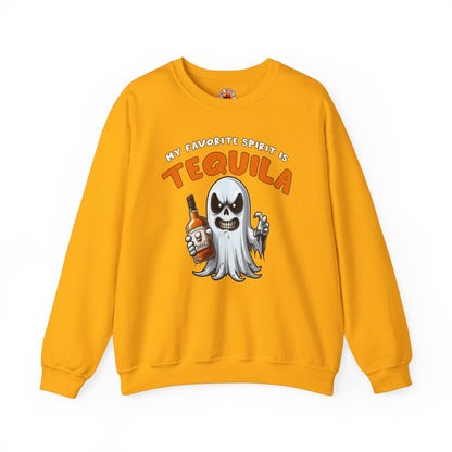 My Favorite Spirit Is Tequila Crewneck Sweatshirt The Devil's Pickle