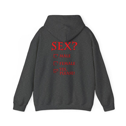 Sex? Yes, Please Hooded Sweatshirt The Devil's Pickle