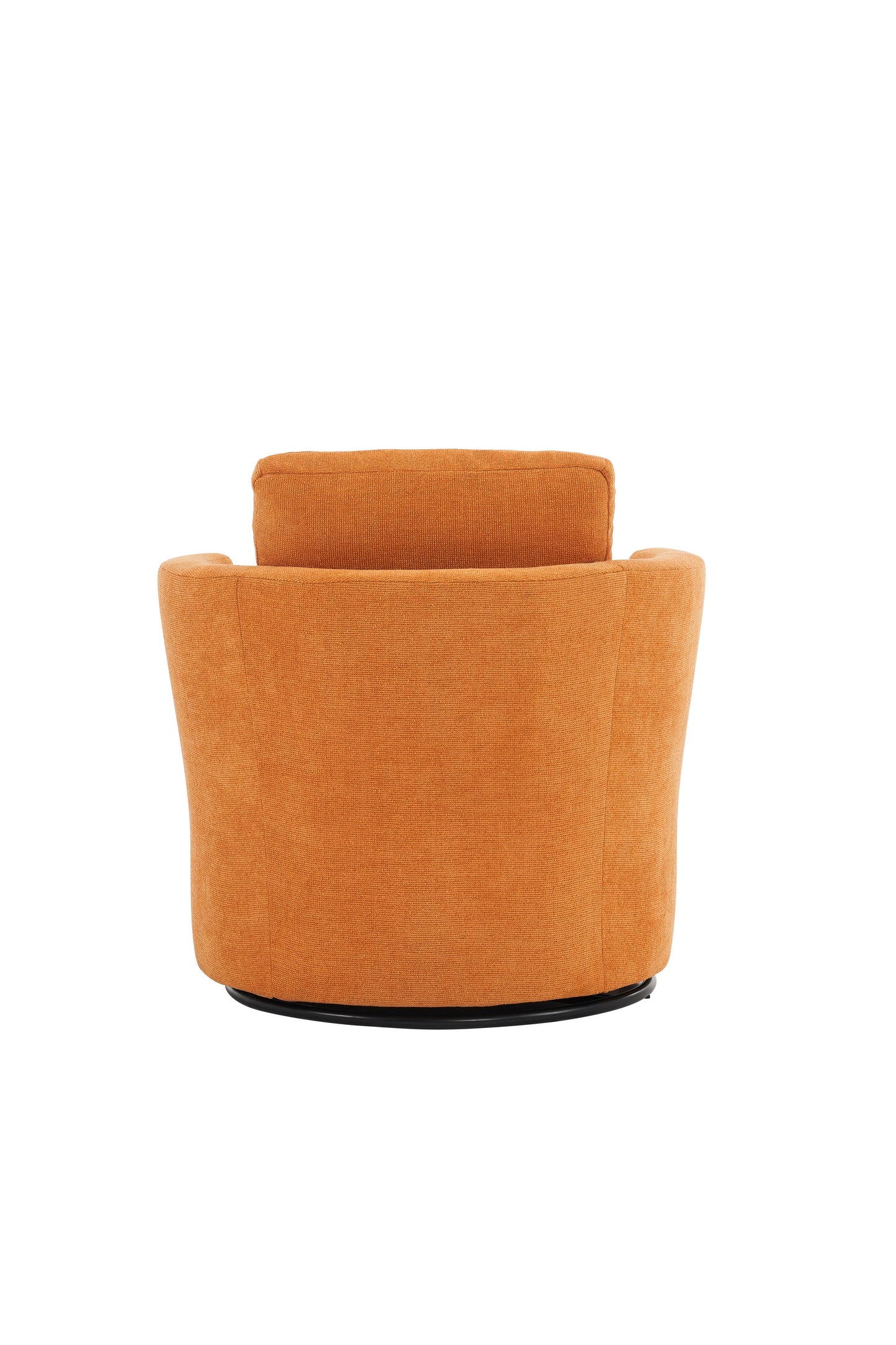 Rotating bucket chair  comfortable circular sofa chair in living room, 360 degree rotating bucket club chair (Yellow) V.I.P Digital Presence