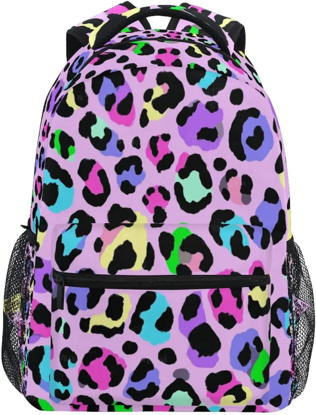 Toddler Backpack for School Rainbow Cheetah Leopard Boys Girls Kids School Bags Bookbag Elementary Children Bookbags Casual Travel Back Pack