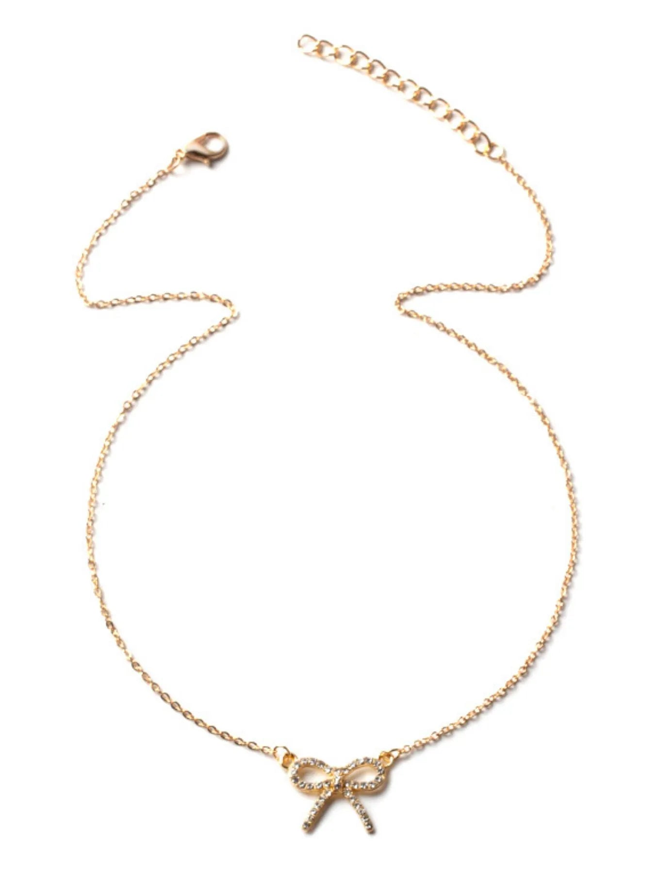 The GlimmerKnot Necklace Ivory Embers