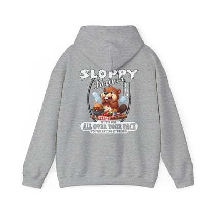 Sloppy Beaver BBQ Back Hooded Sweatshirt The Devil's Pickle