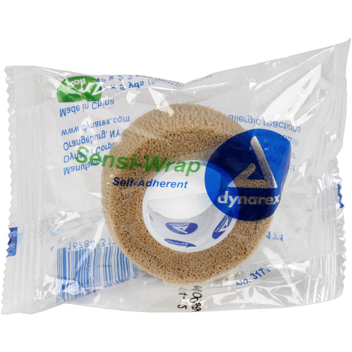 Sensi Wrap, Self-Adherent - 1" x 5 yds, Tan, 1 each quakekits.com