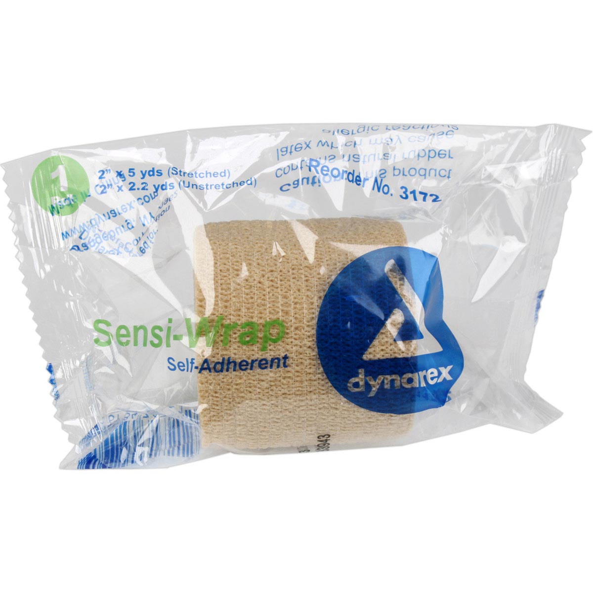 Sensi Wrap, Self-Adherent - 2" x 5 yds, Tan, 1 each quakekits.com
