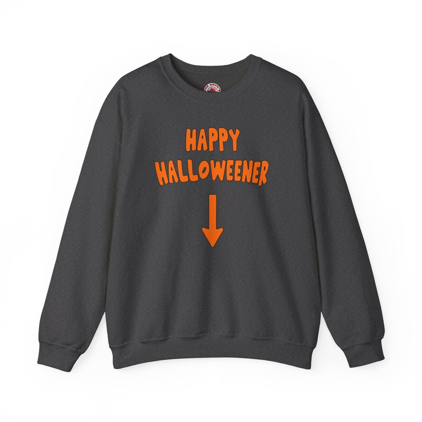 Happy Halloweener Crewneck Sweatshirt The Devil's Pickle