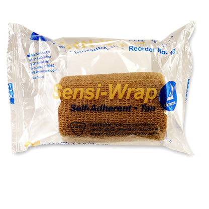 Sensi Wrap, Self-Adherent - 3" x 5 yds, Tan, 1 each quakekits.com