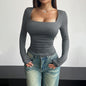 Pullover Tight Casual Fashion Tops Women See size chart under “more details” The Fashion Celestial