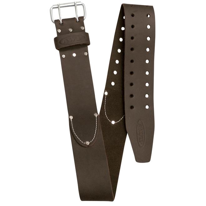 AWP 1LL-605-L-3 3" Oil Tanned Leather Work Belt VM Hardware