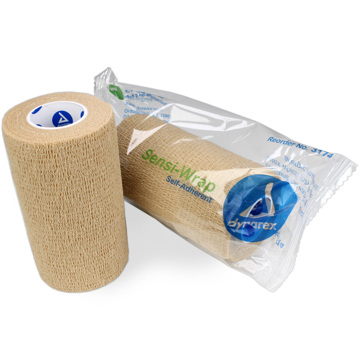 Sensi Wrap, Self-Adherent - 4" x 5 yds, Tan, 1 each quakekits.com