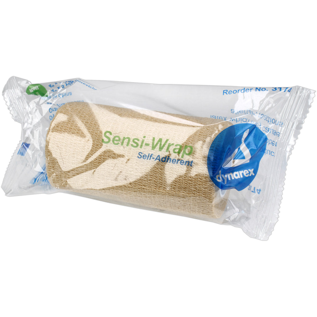 Sensi Wrap, Self-Adherent - 4" x 5 yds, Tan, 1 each quakekits.com