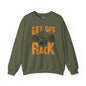 Get Off My Rack Crewneck Sweatshirt The Devil's Pickle