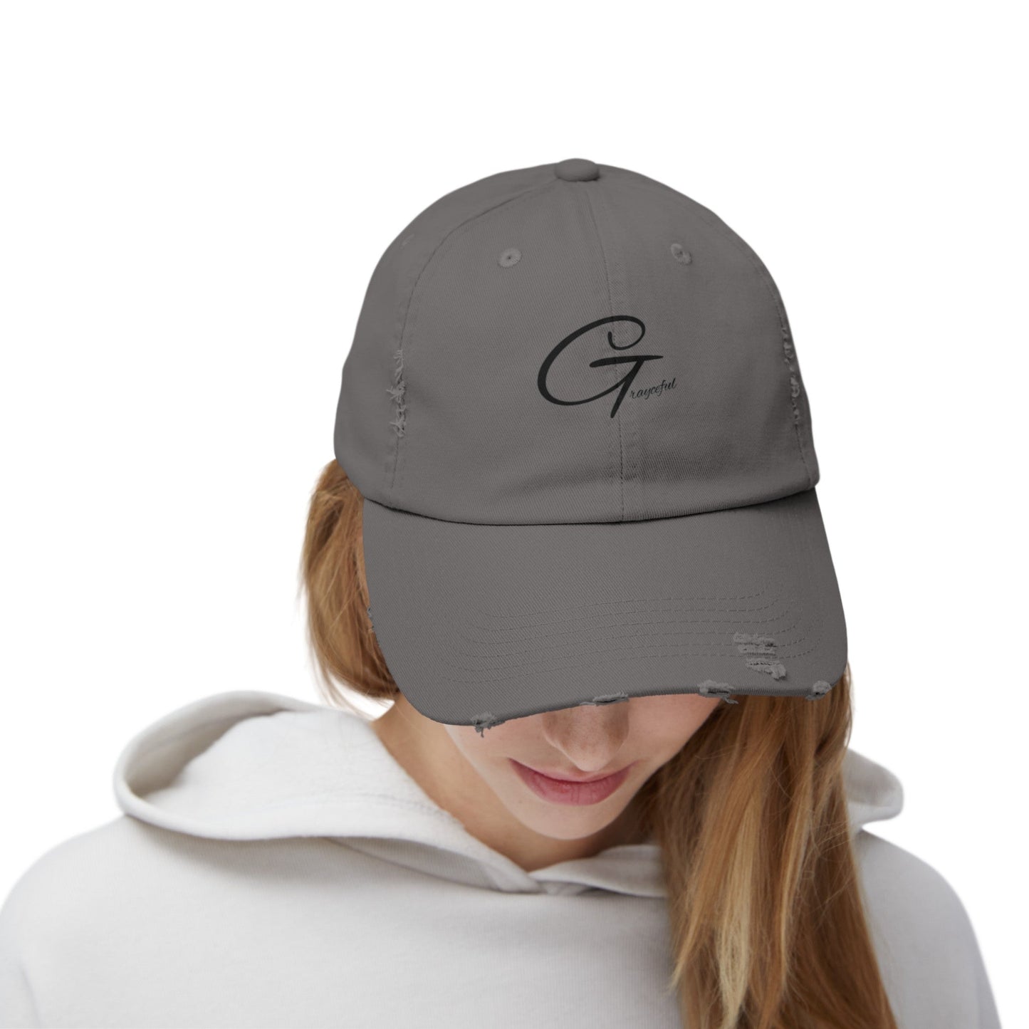 Grayceful Distressed Cap Grayceful LLC