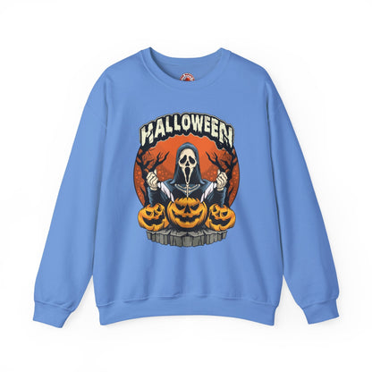 Screamer Killer Ghost Halloween Crewneck Sweatshirt The Devil's Pickle