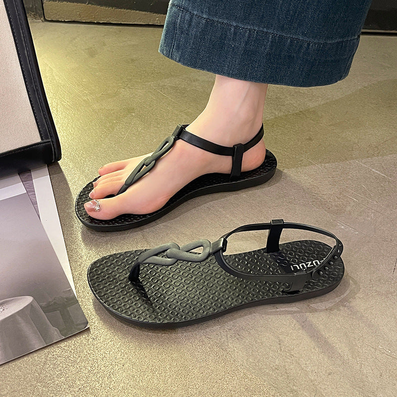 Women's Flat Buckle Strap Sandals FitiqueFit