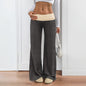 Women’s Wide-Leg Patchwork Pants FitiqueFit