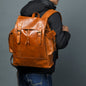 Earthen Leather Laptop Backpack Classy Leather Bags