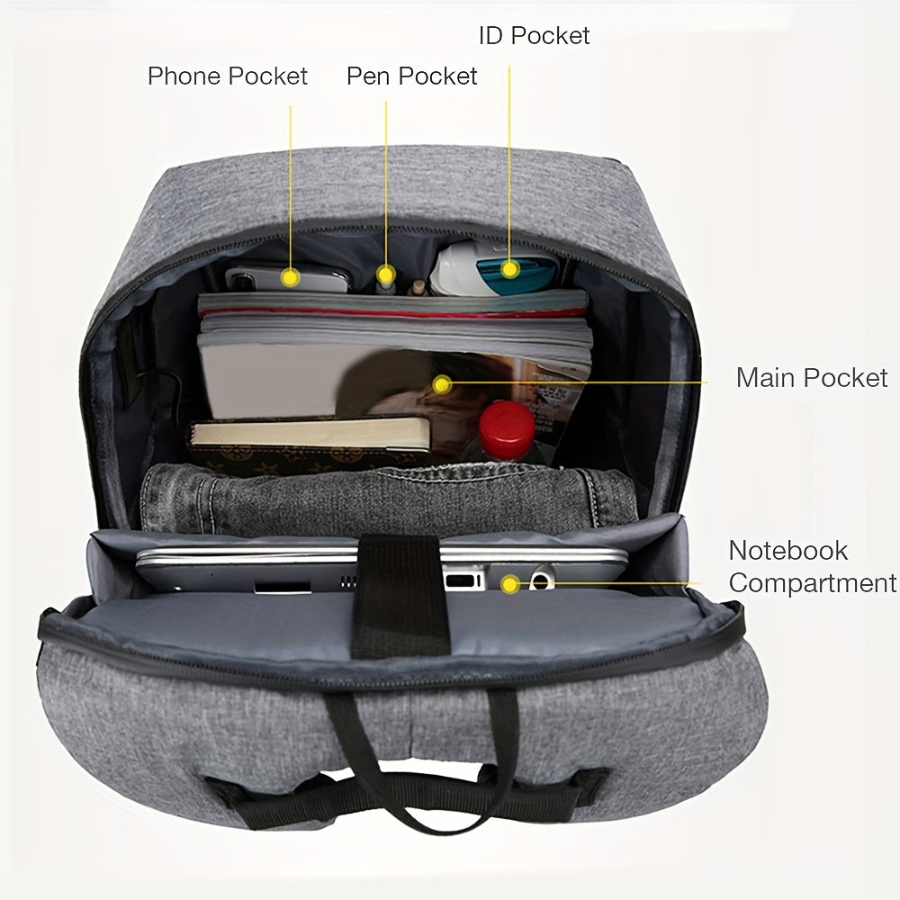 Men's Anti-theft Laptop Backpack, Travel Large Capacity Business Bag Shoulder Bag NovaCart