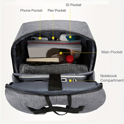 Men's Anti-theft Laptop Backpack, Travel Large Capacity Business Bag Shoulder Bag NovaCart