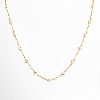 Petite Colored Clover Necklace Shop Style & More | Fresh Looks, Everyday Deals & Free Shipping