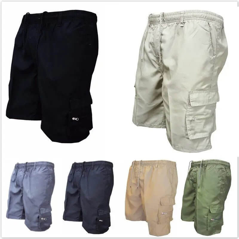 Men's Casual Working Pants Shorts Loose Summer Outdoor Workout Pants SnagBag