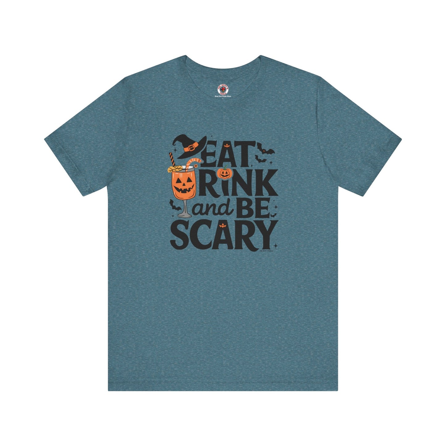 Eat Drink and Be Scary T-Shirt The Devil's Pickle