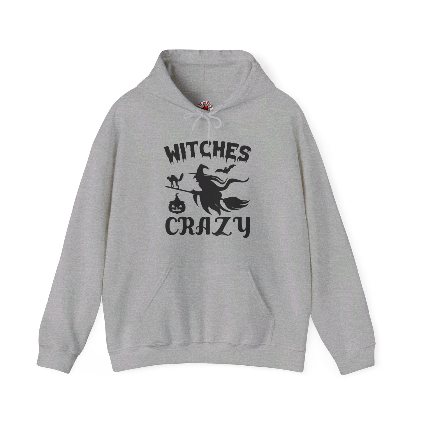 Witches Crazy Hooded Sweatshirt The Devil's Pickle