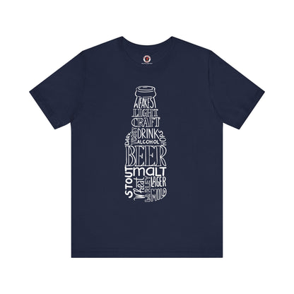 Beer Bottle of Words T-Shirt The Devil's Pickle
