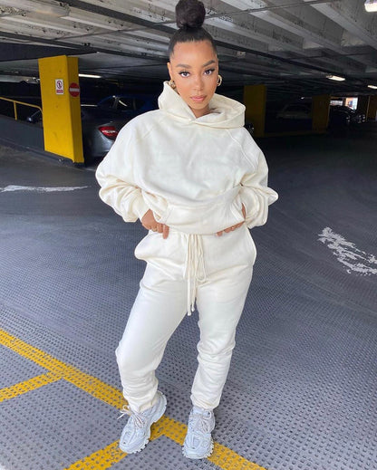 Two-piece hoodie set See size chart under “more details” The Fashion Celestial